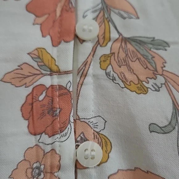 a.n.a Woman Peachy Floral Maxi Dress Sz 2XL Peach Floral Spaghetti Straps NWT - Picture 11 of 13